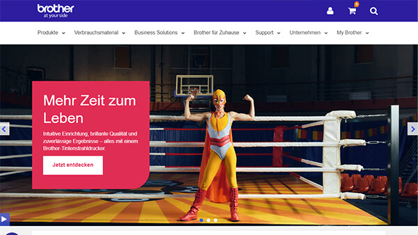 Screenshot-Vorschau: Brother International GmbH