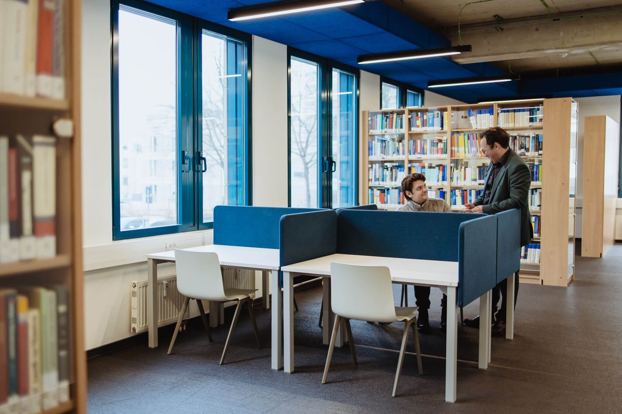 Bibliothek auf dem Campus