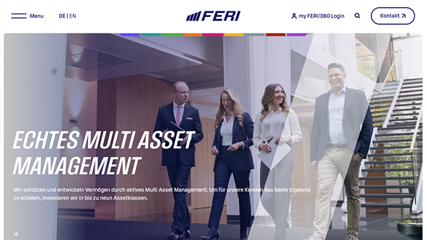 Screenshot-Vorschau: FERI AG