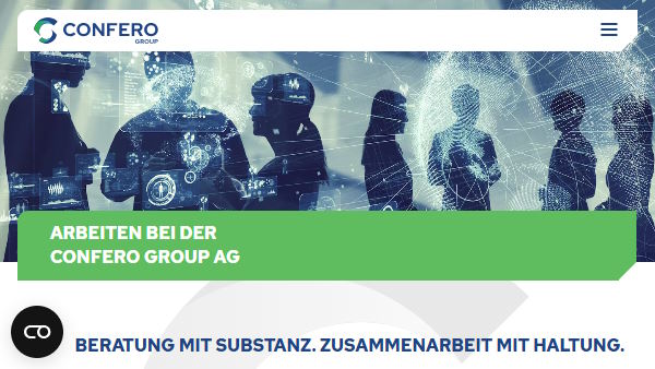 Screenshot-Vorschau: Confero Group